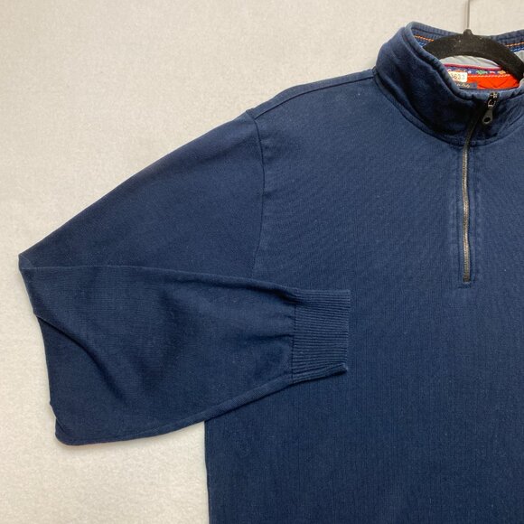 Paul Shark Sweater Mens M Dark Navy Yachting Denim Pullover - Picture 5 of 10